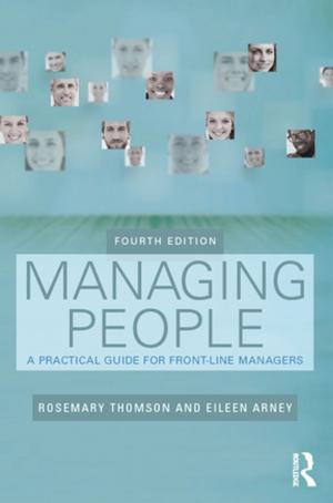 Cover of the book Managing People by Montgomery Van Wart