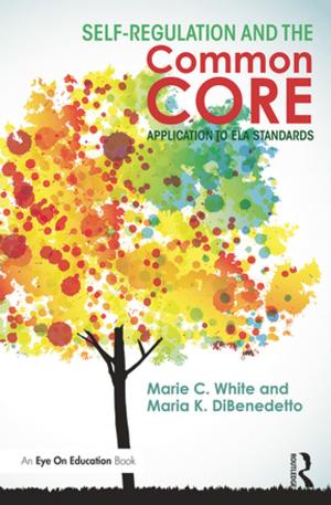 Book cover of Self-Regulation and the Common Core