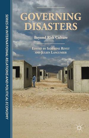 Cover of the book Governing Disasters by S. Morris