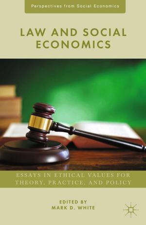 Cover of the book Law and Social Economics by Jo Gill