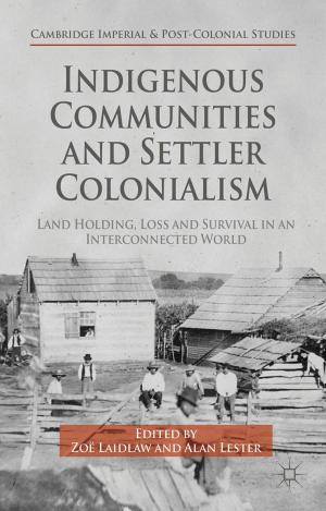 Cover of the book Indigenous Communities and Settler Colonialism by Simon C. Darnell, Russell Field, Bruce Kidd