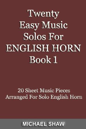 Cover of Twenty Easy Music Solos For English Horn Book 1