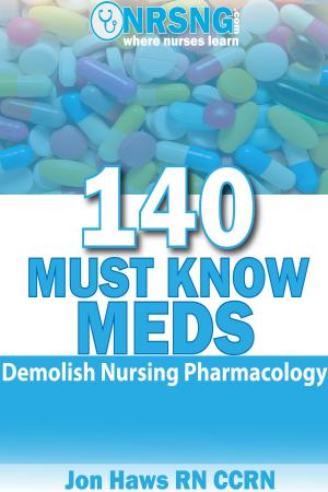 Cover of 140 Must Know Meds Demolish Nursing Pharmacology