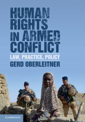 Cover of the book Human Rights in Armed Conflict by A. C. Davison, D. V. Hinkley