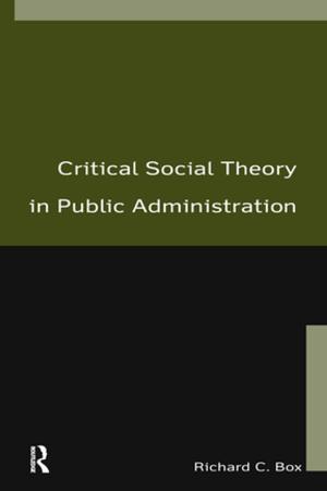 Cover of the book Critical Social Theory in Public Administration by 