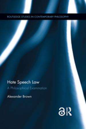 Cover of the book Hate Speech Law (Open Access) by Diana Laurillard