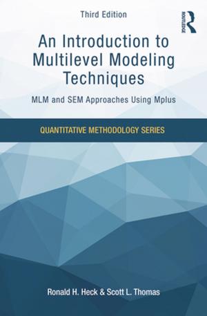 Book cover of An Introduction to Multilevel Modeling Techniques