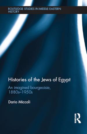 Cover of the book Histories of the Jews of Egypt by Richard Middleton