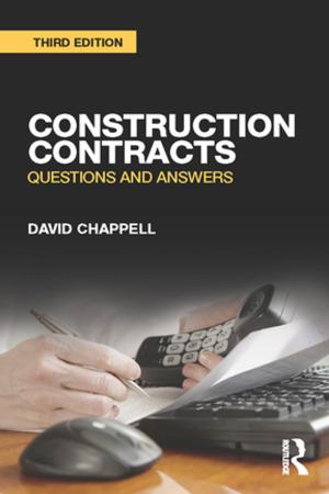 Cover of the book Construction Contracts by Paul Tymkow, Savvas Tassou, Maria Kolokotroni, Hussam Jouhara