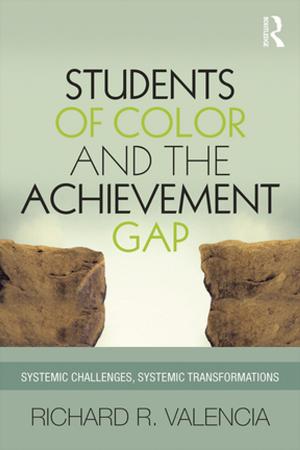 Cover of the book Students of Color and the Achievement Gap by James Arthur
