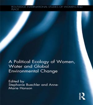 Cover of the book A Political Ecology of Women, Water and Global Environmental Change by Janet C. Richards, Joan P. Gipe