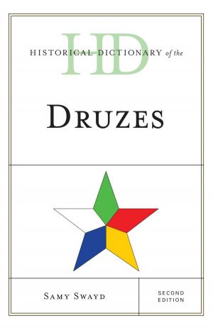 Cover of the book Historical Dictionary of the Druzes by Sally Scott, Wade Edwards