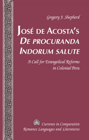 Cover of the book José de Acostas «De procuranda Indorum salute» by Toni House