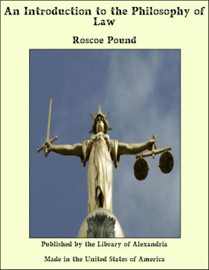 Book cover of An Introduction to the Philosophy of Law
