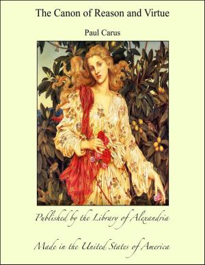 Cover of the book The Canon of Reason and Virtue by Andrew Lang