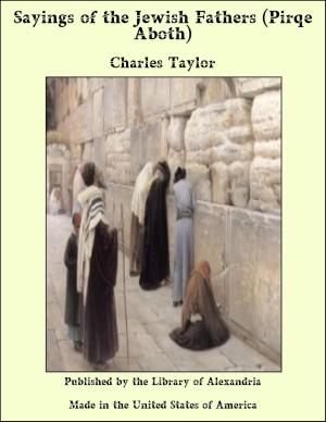 Cover of the book Sayings of the Jewish Fathers (Pirqe Aboth) by Mark Twain