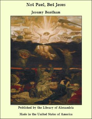 Cover of the book Not Paul, But Jesus by Basil Hall Chamberlain