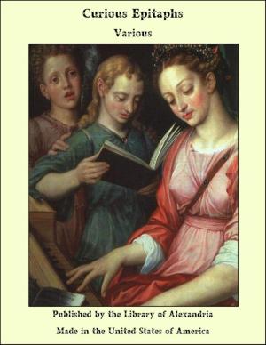 Cover of the book Curious Epitaphs by marie rosé guirao