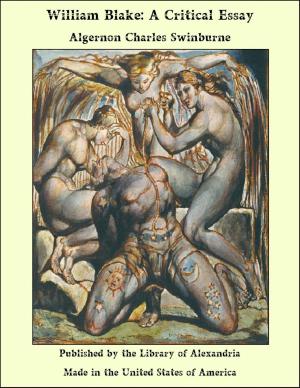 Book cover of William Blake: A Critical Essay