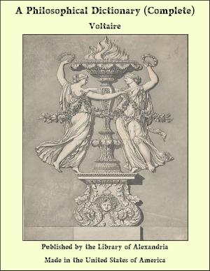 Cover of the book A Philosophical Dictionary (Complete) by Théophile Gautier