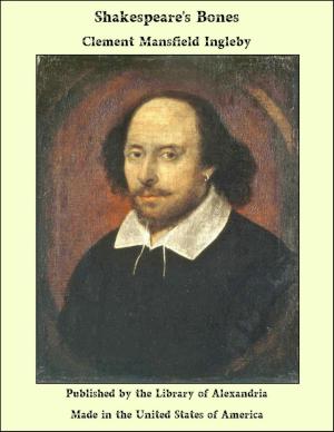 Cover of the book Shakespeare's Bones by Burt L. Standish