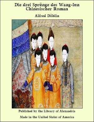 Cover of the book Die drei Sprünge des Wang-lun Chinesischer Roman by Alfred Ollivant