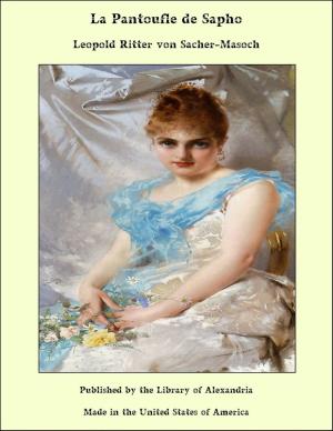 Cover of the book La Pantoufle de Sapho by Hugo von Hofmannsthal