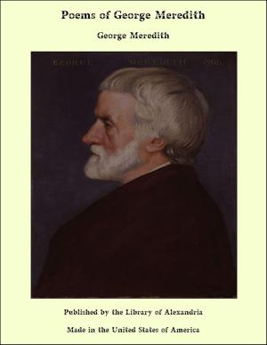 Cover of the book Poems of George Meredith by Frederick Marryat