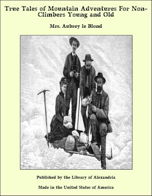 Cover of the book True Tales of Mountain Adventures For Non-Climbers Young and Old by William Henry Holmes