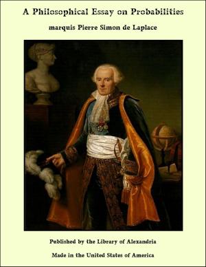 Cover of the book A Philosophical Essay on Probabilities by Camilo Ferreira Botelho Castelo Branco