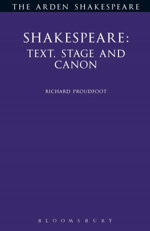 Cover of the book Shakespeare: Text, Stage & Canon by Pete Scholey