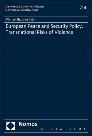 Cover of the book European Peace and Security Policy by Charles Tieszen