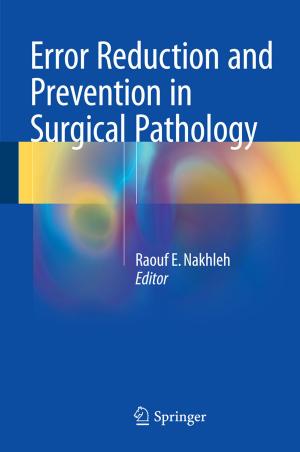 Cover of the book Error Reduction and Prevention in Surgical Pathology by K.R. Hornbrook, E. Patterson, S.L. Jones, L.E. Rikans, J.I. Moore, M.C. Koss, L.A. Reinke, H.D. Christensen