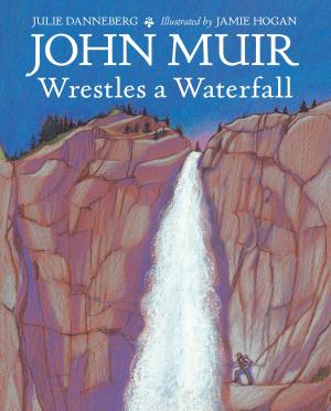 Cover of the book John Muir Wrestles a Waterfall by David Biedrzycki
