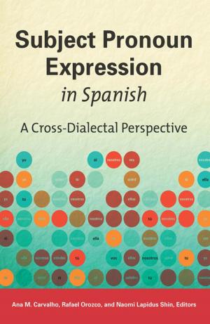 Cover of the book Subject Pronoun Expression in Spanish by John M. Lipski