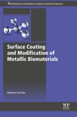 Cover of the book Surface Coating and Modification of Metallic Biomaterials by Luis Chaparro, Ph.D. University of California, Berkeley, Aydin Akan, Ph.D. degree from the University of Pittsburgh, Pittsburgh, PA, USA