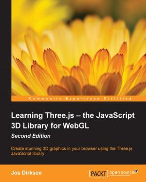 Cover of the book Learning Three.js — the JavaScript 3D Library for WebGL - Second Edition by Giancarlo Zaccone, Md. Rezaul Karim, Ahmed Menshawy