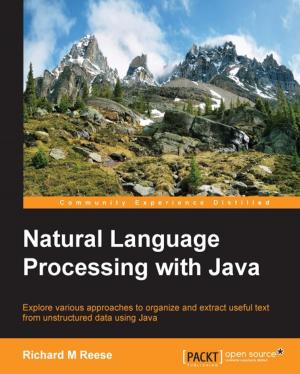 Cover of the book Natural Language Processing with Java by Puthiyavan Udayakumar