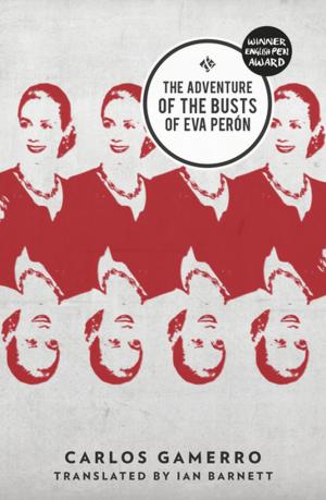 Book cover of The Adventure of the Busts of Eva Perón
