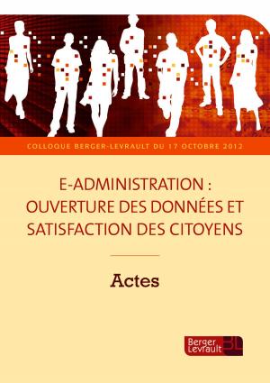 Book cover of E-administration : ouverture des données et satisfaction des citoyens