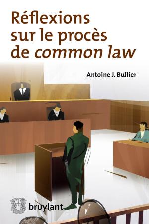 Cover of the book Réflexions sur le procès de common law by Ronan McCrea