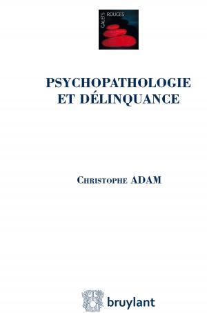 Cover of the book Psychopathologie et délinquance by Pierre Van Ommeslaghe †