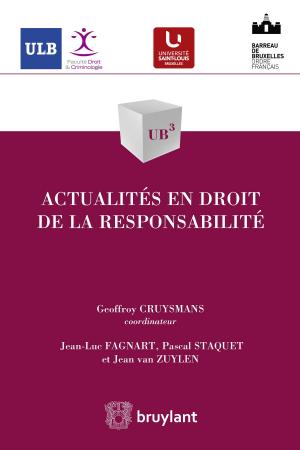 Cover of the book Actualités en droit de la responsabilité by Xavier Dieux, Benoît Frydman