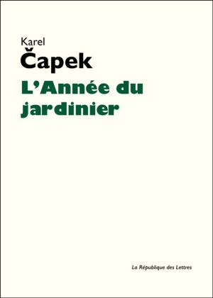 Cover of the book L'année du jardinier by Franz Kafka