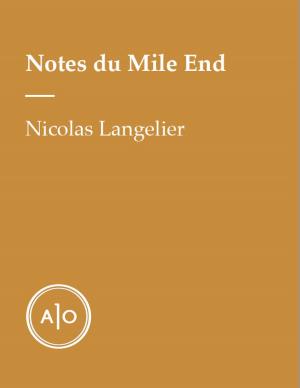 Cover of Notes du Mile End