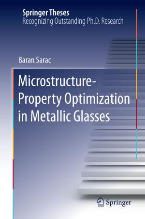 Cover of the book Microstructure-Property Optimization in Metallic Glasses by Rocco Agrifoglio