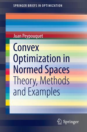 Cover of the book Convex Optimization in Normed Spaces by Dania Marabissi, Romano Fantacci