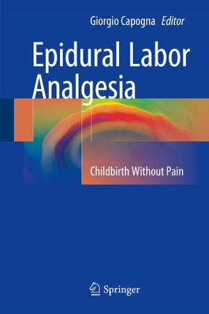Cover of the book Epidural Labor Analgesia by Wei Yan, Wei Wang, Yiyin Shan, Ke Yang, Wei Sha