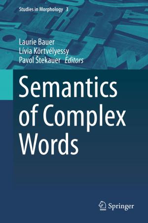 Cover of the book Semantics of Complex Words by Richards Plavnieks