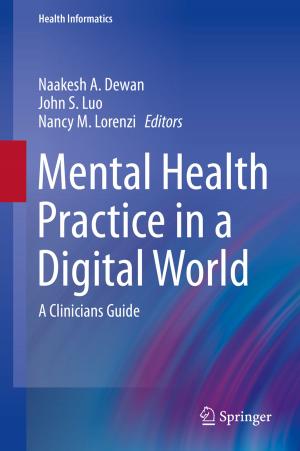 Cover of the book Mental Health Practice in a Digital World by Dixian Zhao, Patrick Reynaert